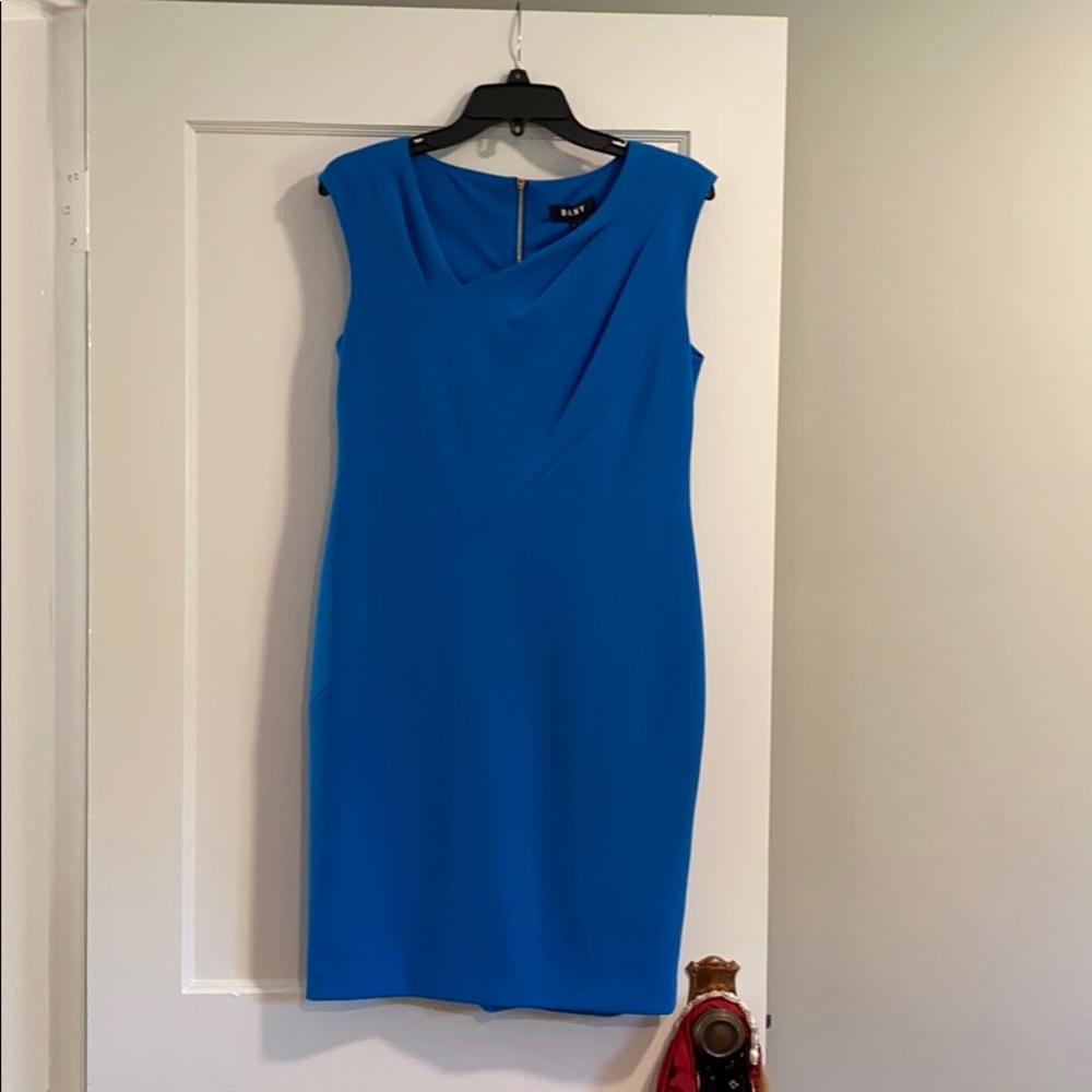 DKNY Sleeveless Zipper Back Dress NWT
